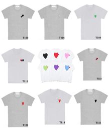 play designer Men039s t Shirts cdg brand heart badge ladies tops POLO shirt clothing7132599