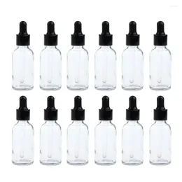 Storage Bottles 6/12 Bottle With Glass Pipette | Liquid For Liquids