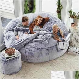 Chair Covers Ers Lazy Sofa Protector Usef Fabric Nt Er Portable Kids Adts Living Room Bed Case Furniture Accessories Drop Delivery Hom Dhhvd