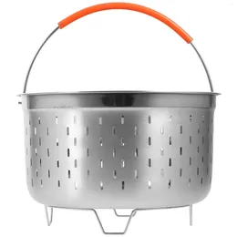 Double Boilers Stainless Steel Rice Steamer Steaming Basket Pot Mesh Strainer Insert Tamale Baskets For Cooking