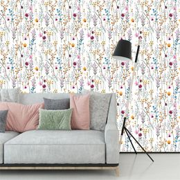 Wallpapers Custom Pastoral Flower Wallpaper For Wall Stickers Home Bedroom Po Mural Paper Decoration Art Rolls