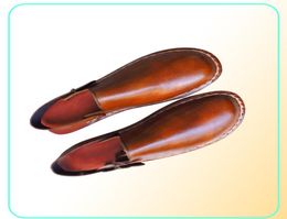 Sandals Men Shoes Casual Shoe Male Man Flats Summer Closed Toe Vintage Ps Size Zapatos De Hombres Personlizar M05143126151