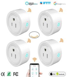 Mini US Wifi Plug Smart Timing Socket Wireless Outlet Voice Control Smart Sockets Work with Alexa Google Home Tuya APP1477119