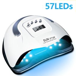 Medicine Powerful Uv Led Gel Nail Dryer Semipermanent Nail Lamp Big Size for Two Hands Nail Gel Dryer Everything for Manicure Lamp