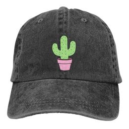 Ball Caps Revamped Cactus Wash Baseball Hat Spine Y2K Fun Hip Hop Summer Womens Outdoor Sports Design Q240403