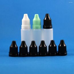 Storage Bottles Lot 100 Sets 18ml Plastic Squeezable Dropper Tamper Evidence Thief Proof Cap Separable Tips PE Soft