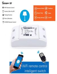 Sonoff RF WiFi Smart Switch Interruptor 433Mhz RF Receiver Intelligent Wireless ewelink app Remote Control For Smart Home Wifi Li1899295