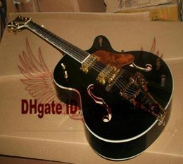 Custom Shop Classic G6136T BLACK JAZZ Electric Guitar C4303366591