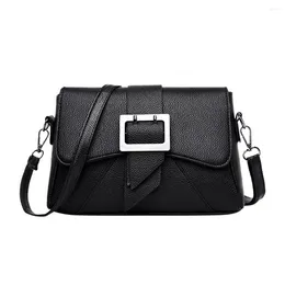 Bag Women Leather Messenger Shoulder Arrival Pure Color Crossbody Money Phone Large Capacity Travel Test #RN