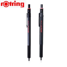 Pencils Rotring 500 0.5mm/0.7mm mechanical pencil plastic pen holder Metal knurling grip automatic pencil 1 piece