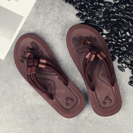 Slippers 2024 Peep Toe Sandals Men's Summer Fashion Ventilate Trend Women's Outdoors Shoes Leisure Antiskid Flip Flops Couple Style