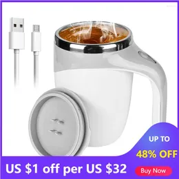 Mugs Rechargeable Model Automatic Stirring Cup Coffee High Value Electric Lazy Milkshake Rotating Mmagnetic Wate