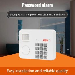 Kits Security Alarms For Home Infrared Password Alarm For Public Places Human Sensor Wireless Alarm For Residence Garage Camping Car