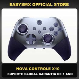 Game Controllers Joysticks EasySMX X10 wireless gaming board Bluetooth controller supports PC/Switch/Mobile/TV with magnetic casing Q240407