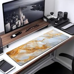 Table Cloth Large Size Computer MousePads Keyboard Pad Mouse Mat Marbling Gamer Soft Non-Slip Carpet Office Desktop