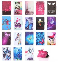 Universal Design Cartoon Adjustable Flip PU Leather Cases Cover For 7 785 97 10 101 102 inch Tablet Case PC MID6054103