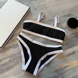 Wear Bikini Fashion Sexy Womens Swimwear Hot Selling Swimsuit Free Shipping Women Letter Print Short Set Thongs Bra Beach Party Push Up Bandage Bathing Suit Swim Wear