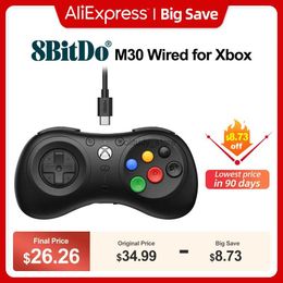 Game Controllers Joysticks 8BitDo M30 wired game controller board suitable for Xbox One series X S and Windows PC with 6-button layout official license Q240407