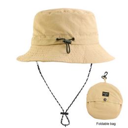 Wide Brim Hats Bucket New Unisex Outdoor Fisherman Hat Waterproof Fishing Climbing and Hiking Travel Folding Bob Sunhats Mens Barna Toilet Q240403