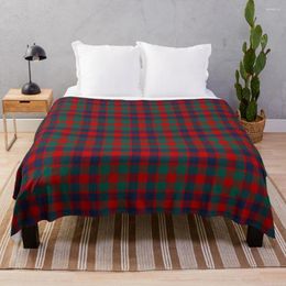 Blankets McGowan Tartan Pattern Throw Blanket Heavy Soft Plush Plaid