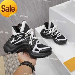 Motorcycle Boots Dress Shoes Paris fashion casual dad shoes block archlight genuine Leather sneakers arch sole mesh Black breathable Bow design 88