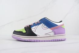 Women Powerpuff Girls Mojo Jojo Running Shoes White Black Purple Blue Sports Sneaker