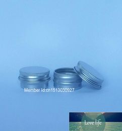 5g aluminium cream jars with screw lidcosmetic case jar5ml tins ip balm container1507481