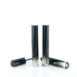 Storage Bottles Empty 4ml Simple Triangle Gradient Black Lip Gloss Tube DIY Cosmetic Container Bottle 36pcs