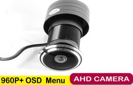 AHD 960P 178mm Fisheye Lens Wide Angle Mini AHD Camera 13Megapixel DOOR Camera CCTV Pinhole AHD Mini Camera with OSD Button4462880