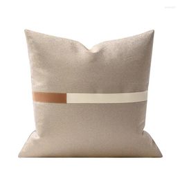 Pillow Modern Decorative Covers For Sofa Living Room Gold Metal Throw Cover Home Decor 45x45cm/30x50cm