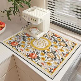 Carpets Household Washing Machine Dust Cover Oven Microwave Drying Drain Pad Absorbent Kitchen Rugs Anti-slip Door Home Decor