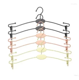 Hangers Non-Slip Underwear Rack Metal Hanger Rose Gold Clothing Store Bra Clips Fashion Exquisite Bardian Creative SN3851