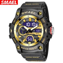 Large Dial 8086 Male Student Versatile Waterproof Outdoor Sports Electronic Watch