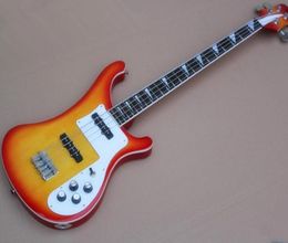 Four Colors 4 Strings Electric Bass Guitar with White PickguardRosewood Fretboard8446885