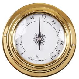 Clocks Wall Mounted Barometer Thermometer Hygrometer Weather Station Clock for Tide Clock Temperature Hygrometer for Indoor Out