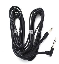 Niko Black 5m 14 inch Straight to Right Angle Plugs Acoustic Electric Guitar Cable Amplifier Cable Audio Connexion Cable3763075