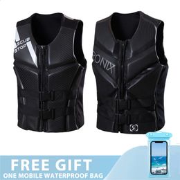 Kayak Adult Life Vest Jacket Surfing Motorboat Wakeboard Raft Rescu Boat Clothing Swimming Drifting Rescue 240403