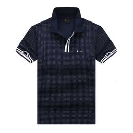 Bosss Polo Shirt Mens Polos t Shirts Designer Casual Business Golf T-shirt Pure Cotton Short Sleeves T-shirt Usa High Street Fashion Brand Summer Top Clothing 9inr