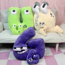 Movies TV Plush toy 60cm Big Size Alphabet Lore Plush Toys Cute Soft Stuffed Cartoon A-Z English Letter Pillow Dolls Kids Children Educational Toy 240407