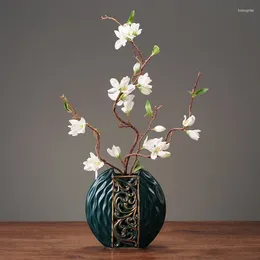 Vases Chinese Style Vase Living Room Bedroom Home Decoration TV Cabinet Wine Layout Opening Ceremony