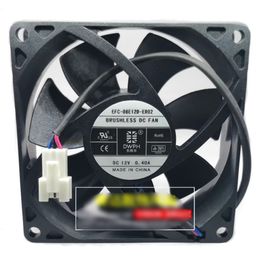 Free shipping new EFC-08E12D-EF02 8025 12V 0.40A three wire cooling fan