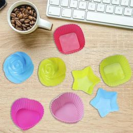 Baking Moulds Rectangular Reusable Silicone Cake Decoration Accessories Moulds Decorating Mould Tools