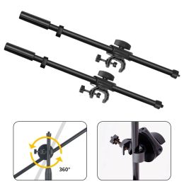 Accessories Adjustable Microphone Stand Mic Stand Mic Clip Holder Bracket Video Live Bracket BoomArm 45cm 1/4 3/8 Screw