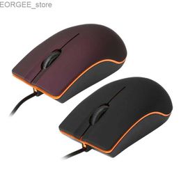 Mice 1000DPI USB Wired Mouse Computer Office Mouse Non Slip Matte Texture Business Office Home Laptop Wired Mouse Accessories Y240407