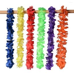 Decorative Flowers Pack Of 50 Colorful Cloth Garland Beach Ornament Handmade Garlands Outdoor Summer Wedding Birthday Party