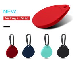 Circular Sticker Charm Protective Cover Soft Silicone Case Shell Location Tracker Protector With Buckle for AirTags Bluetooth Acce9881485
