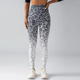 Women's Leggings Tie-Dye Flare Seamless Push-Up Yoga Fitness Running Wear Athletic Gym Tight Pants