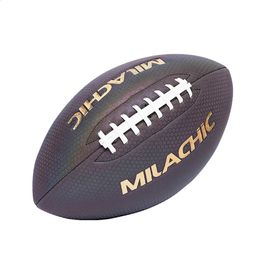 Size 6 American Football Rugby Ball Footbll Competition Training Practise Rugby Ball Team Sports Reflective Rugby Football 240327