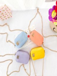 baby girls designer change purse mini handbags children letter candy Colours chain one shoulder crossbody bags fashion kids casual 5325945