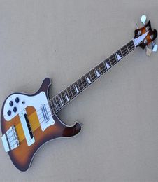 Left Hand 4 Strings Neckthrubody Electric Bass Guitar with Rosewood FretboardCan be Customized4727445